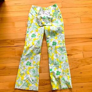 Vintage flower bell bottoms